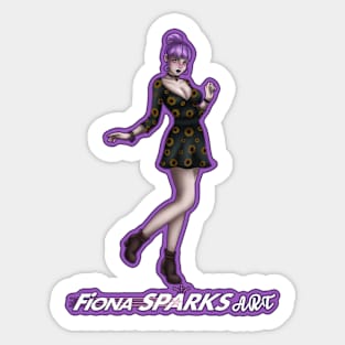 Fiona Sparks Art Sticker